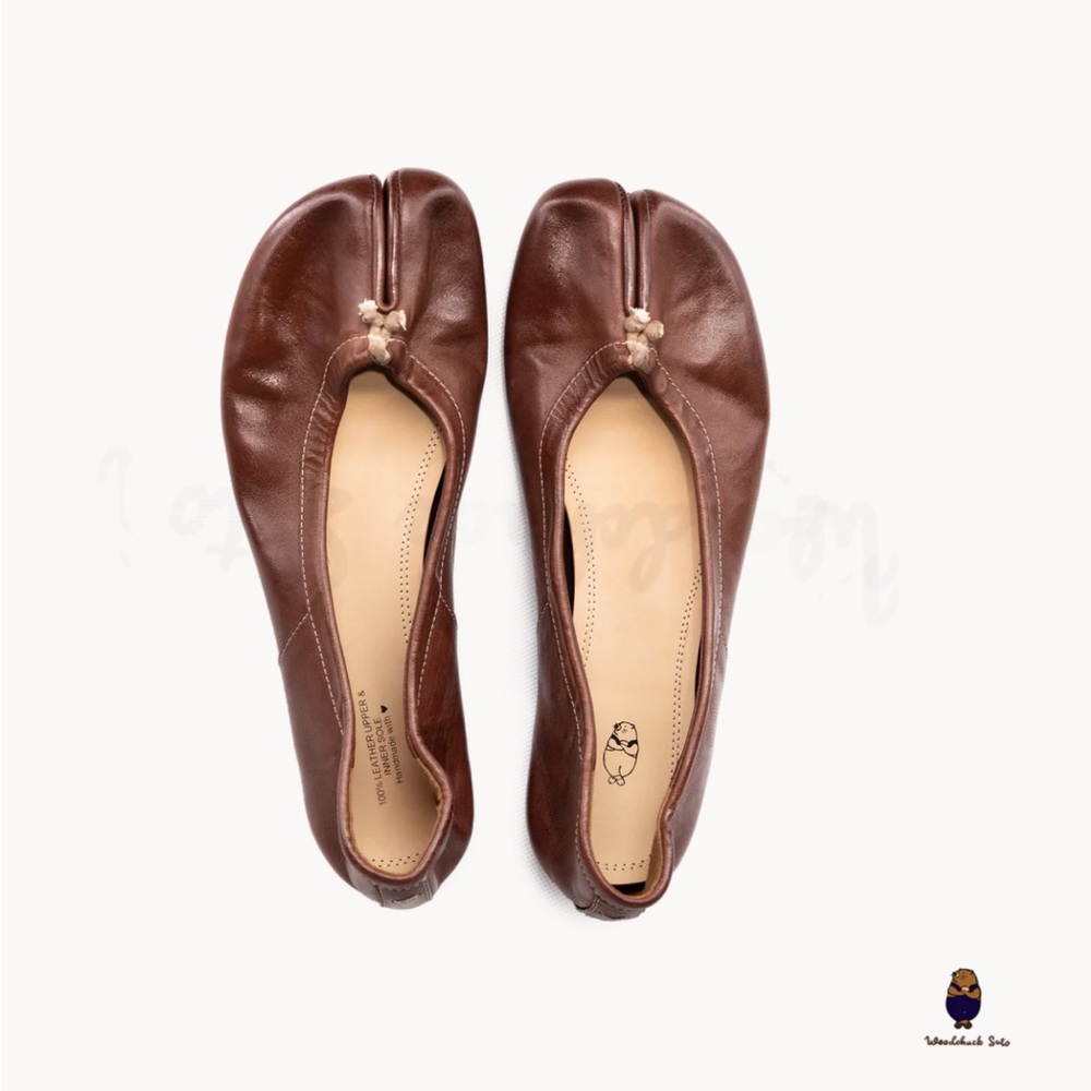 Woodchuck sato calf leather Tabi
